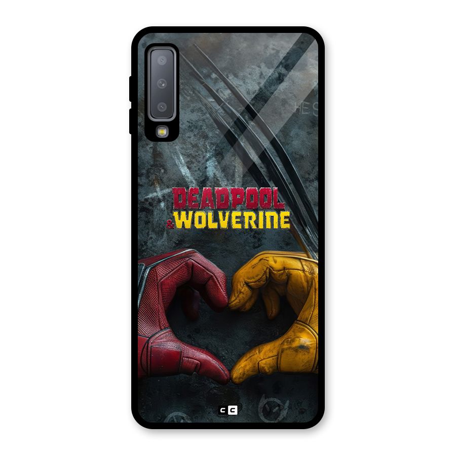 Wade Love Logan Glass Back Case for Galaxy A7 (2018)