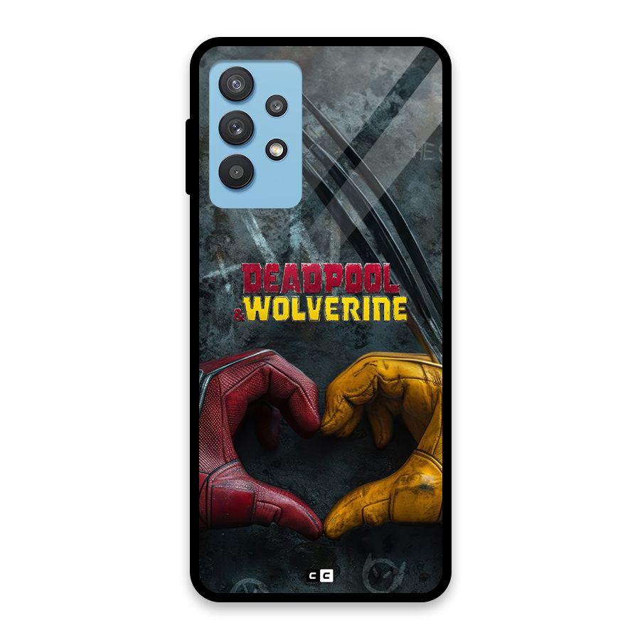 Wade Love Logan Glass Back Case for Galaxy M32 5G