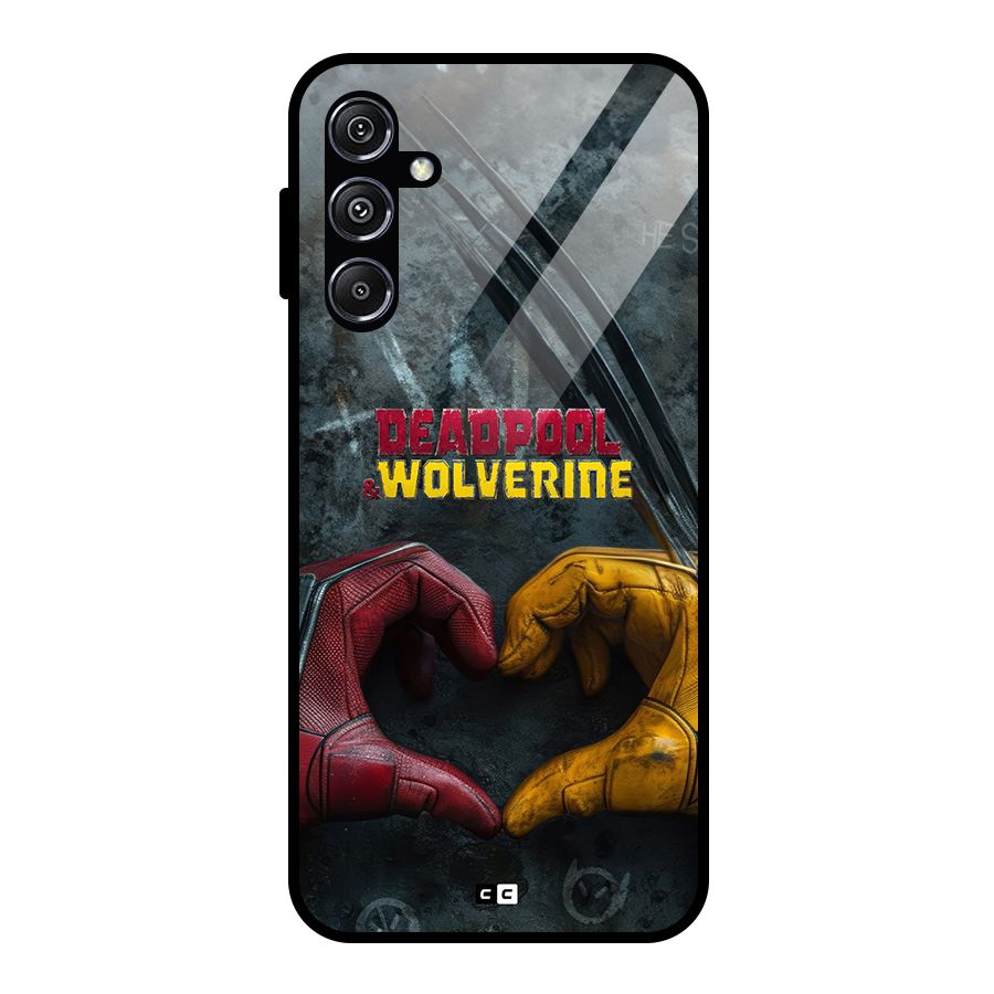 Wade Love Logan Glass Back Case for Galaxy M34 5G