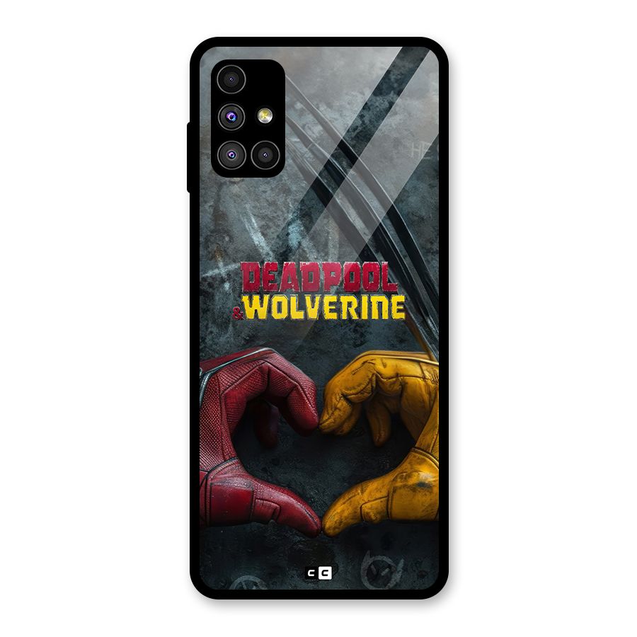Wade Love Logan Glass Back Case for Galaxy M51
