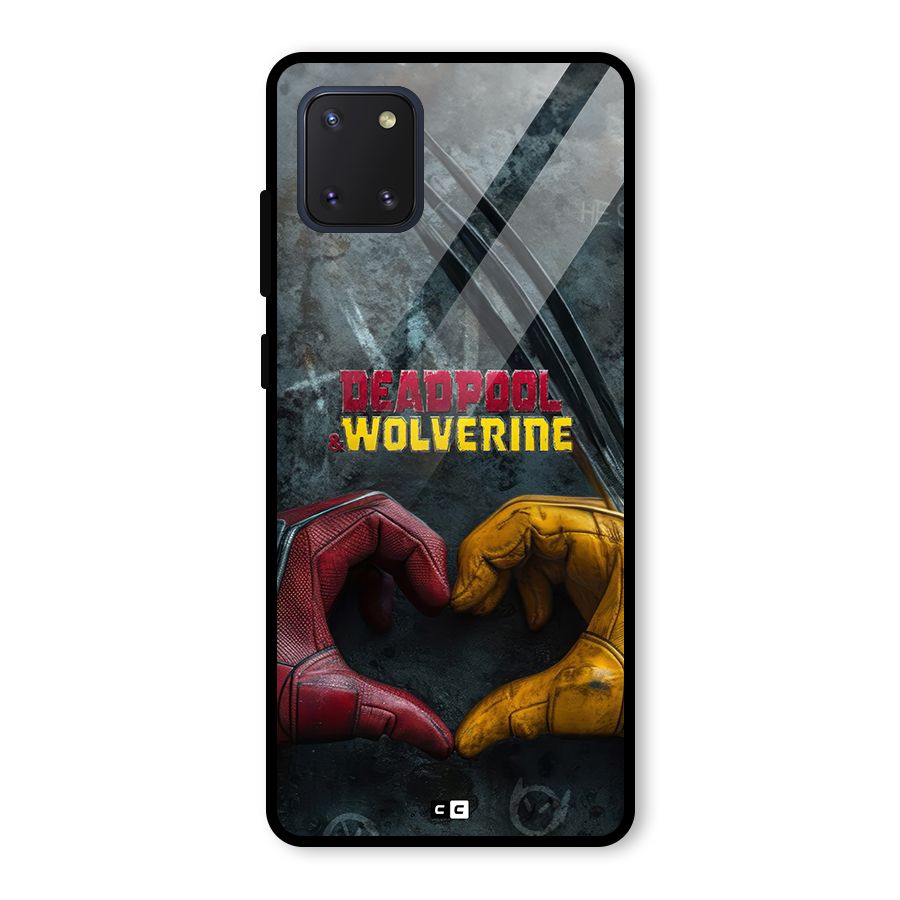 Wade Love Logan Glass Back Case for Galaxy Note 10 Lite