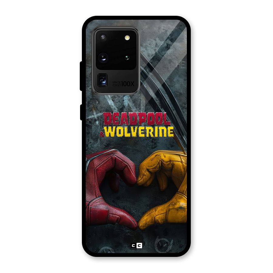 Wade Love Logan Glass Back Case for Galaxy S20 Ultra