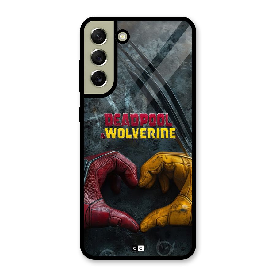 Wade Love Logan Glass Back Case for Galaxy S21 FE 5G