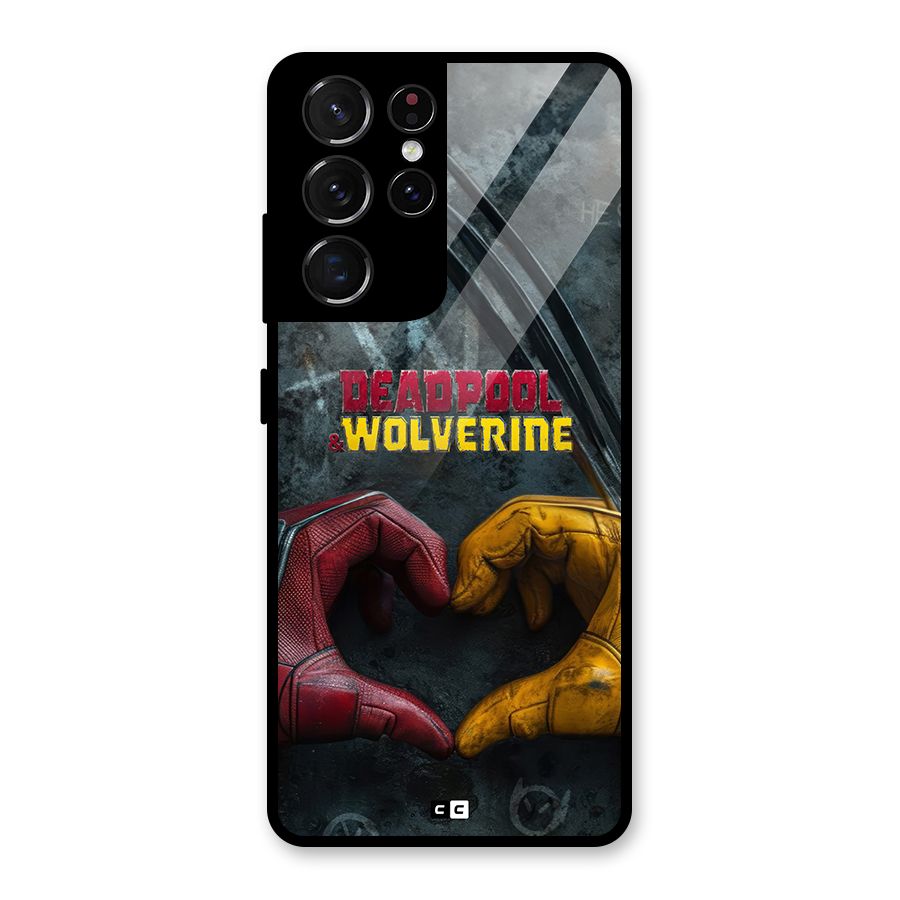 Wade Love Logan Glass Back Case for Galaxy S21 Ultra 5G