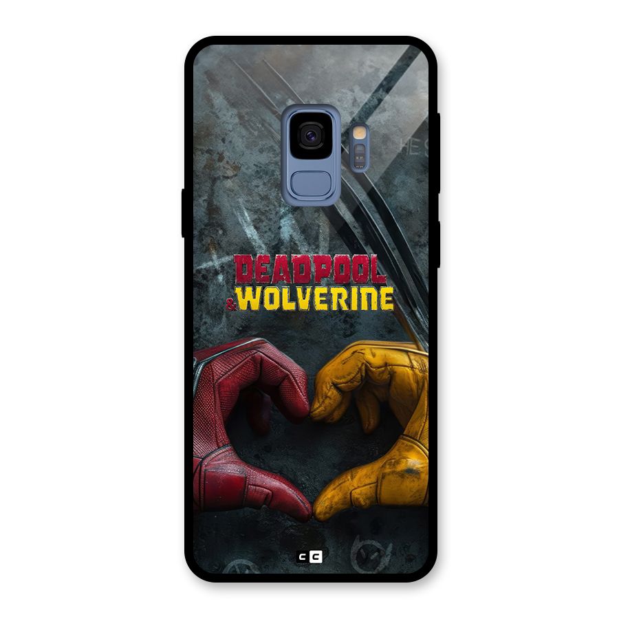 Wade Love Logan Glass Back Case for Galaxy S9