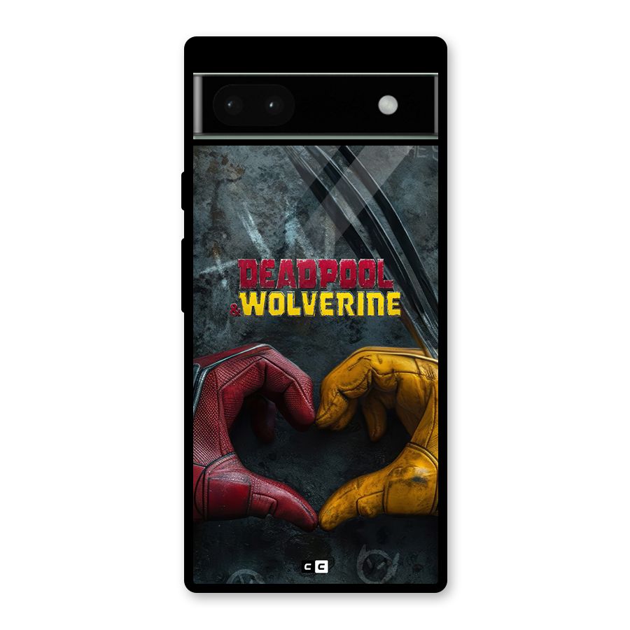 Wade Love Logan Glass Back Case for Google Pixel 6a