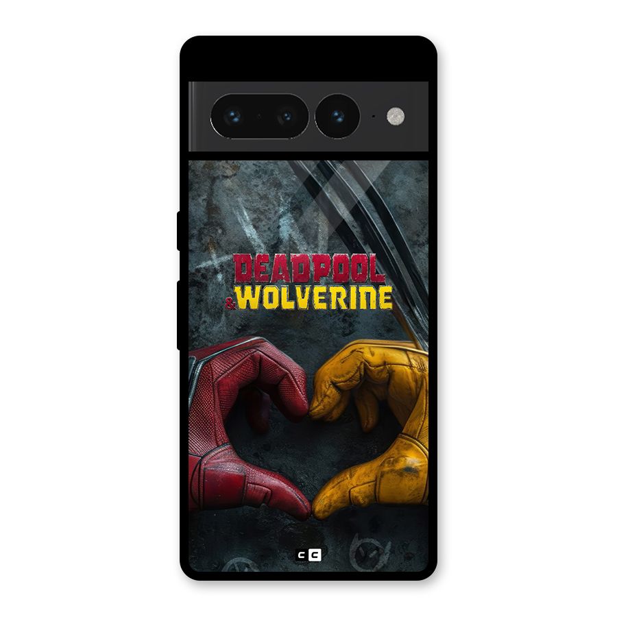 Wade Love Logan Glass Back Case for Google Pixel 7 Pro
