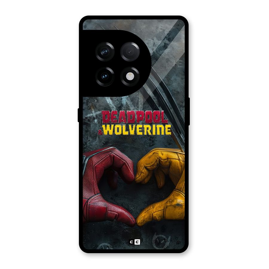 Wade Love Logan Glass Back Case for OnePlus 11R