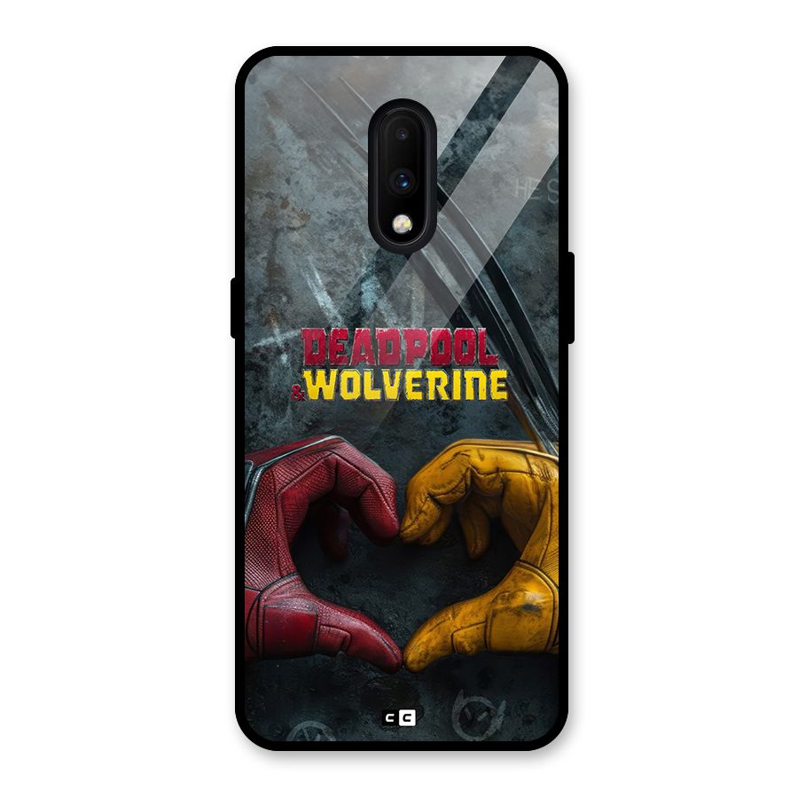 Wade Love Logan Glass Back Case for OnePlus 7