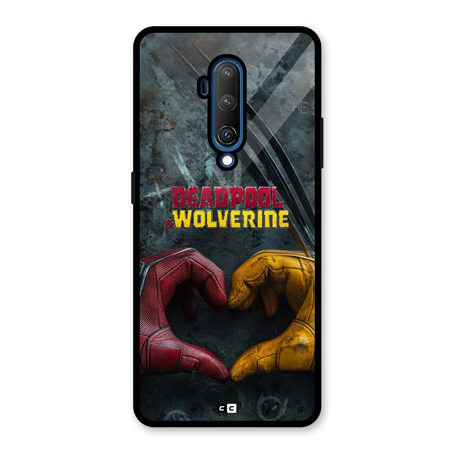 Wade Love Logan Glass Back Case for OnePlus 7T Pro