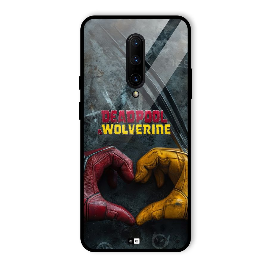 Wade Love Logan Glass Back Case for OnePlus 7 Pro