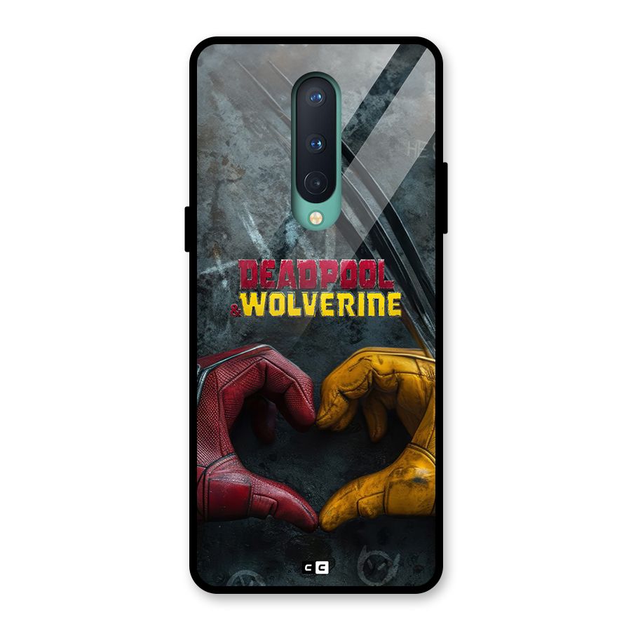 Wade Love Logan Glass Back Case for OnePlus 8