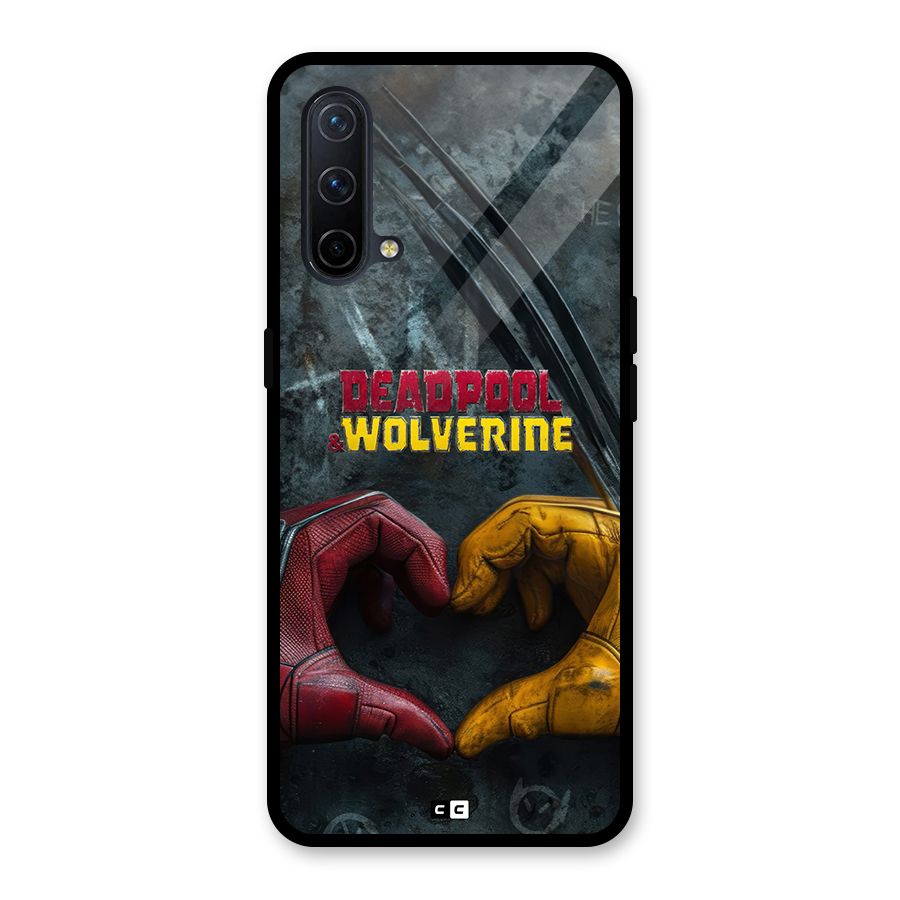 Wade Love Logan Glass Back Case for OnePlus Nord CE 5G