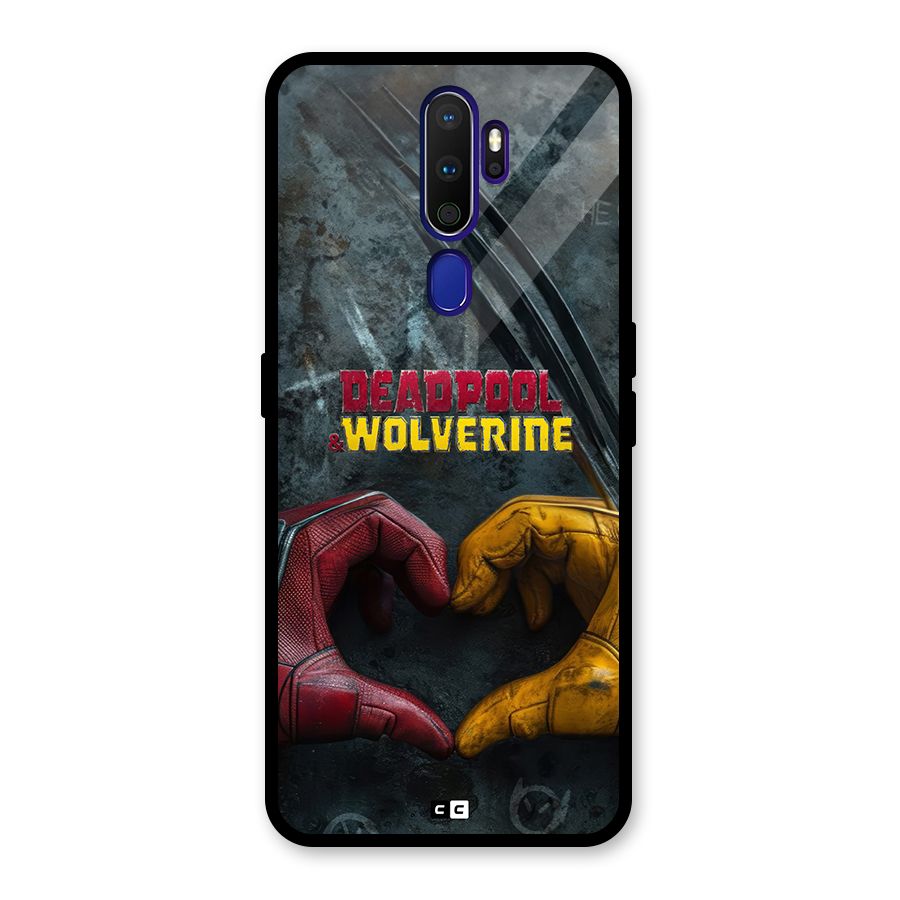 Wade Love Logan Glass Back Case for Oppo A9 (2020)