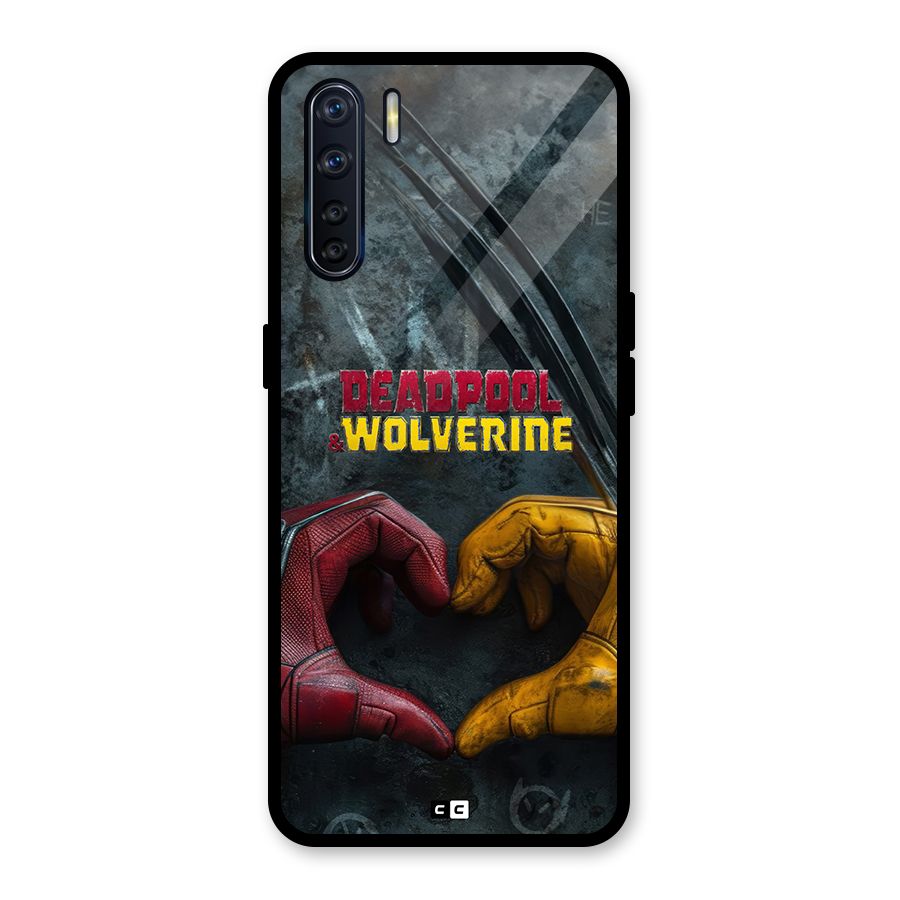 Wade Love Logan Glass Back Case for Oppo F15