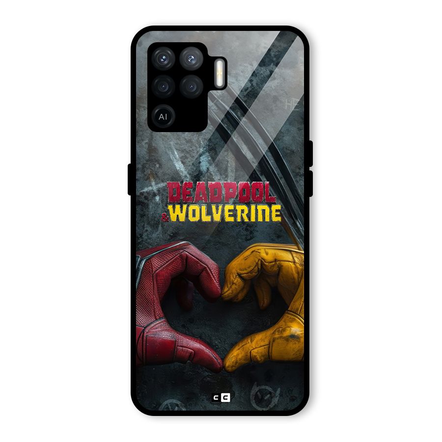 Wade Love Logan Glass Back Case for Oppo F19 Pro