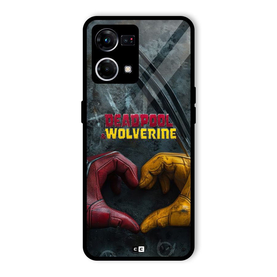 Wade Love Logan Glass Back Case for Oppo F21 Pro 4G