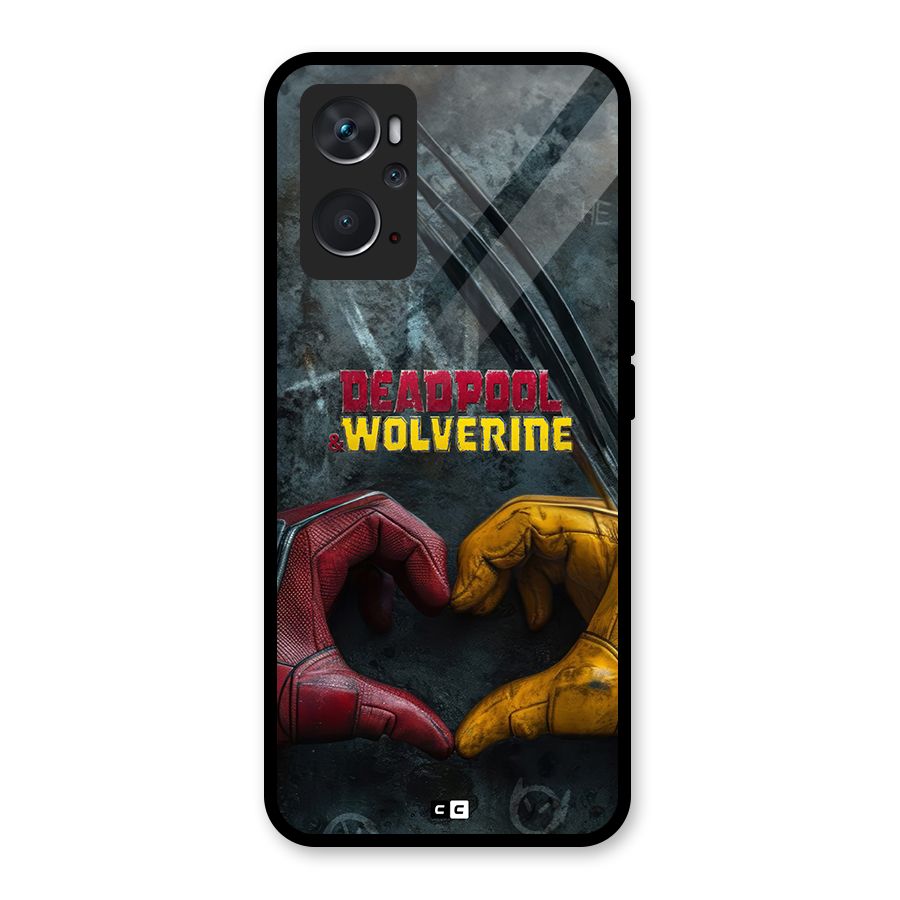 Wade Love Logan Glass Back Case for Oppo K10 4G