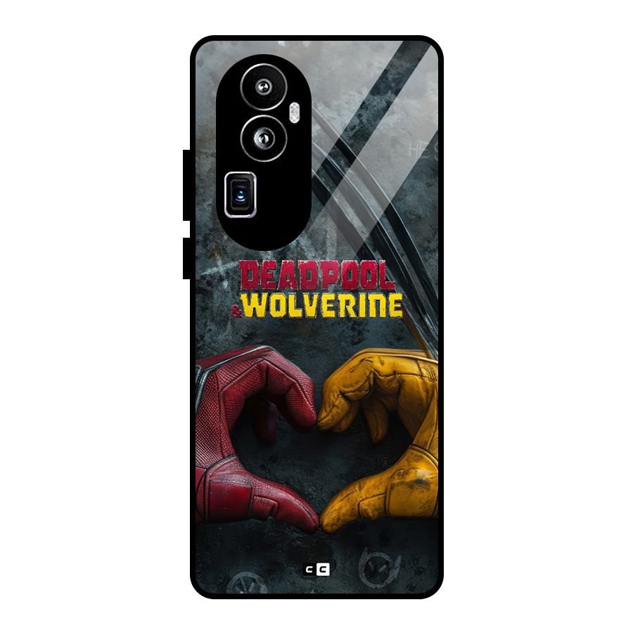 Wade Love Logan Glass Back Case for Oppo Reno10 Pro Plus