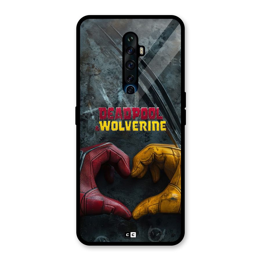 Wade Love Logan Glass Back Case for Oppo Reno2 Z