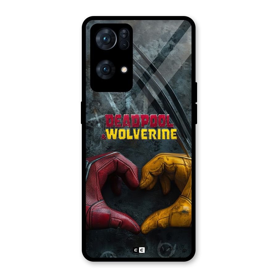 Wade Love Logan Glass Back Case for Oppo Reno7 Pro 5G
