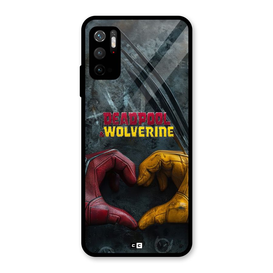 Wade Love Logan Glass Back Case for Poco M3 Pro 5G