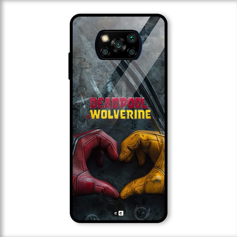 Wade Love Logan Glass Back Case for Poco X3