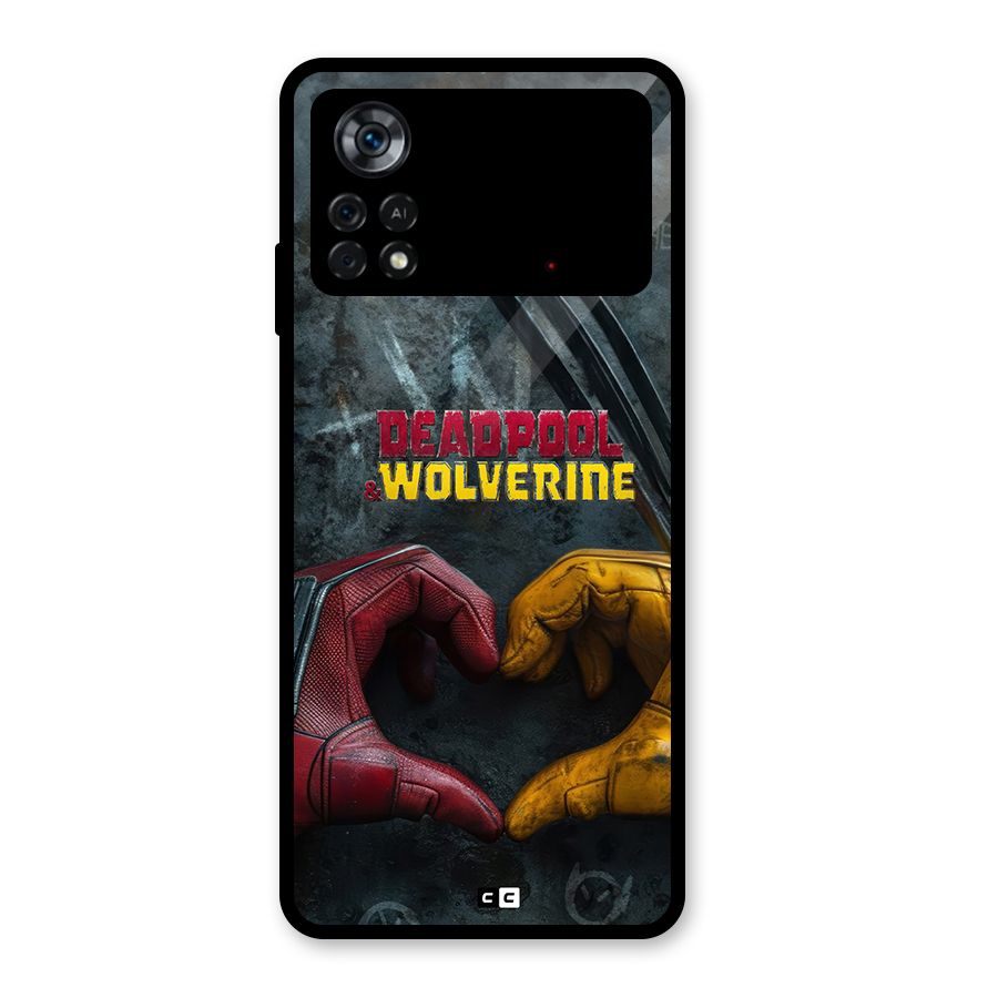 Wade Love Logan Glass Back Case for Poco X4 Pro 5G