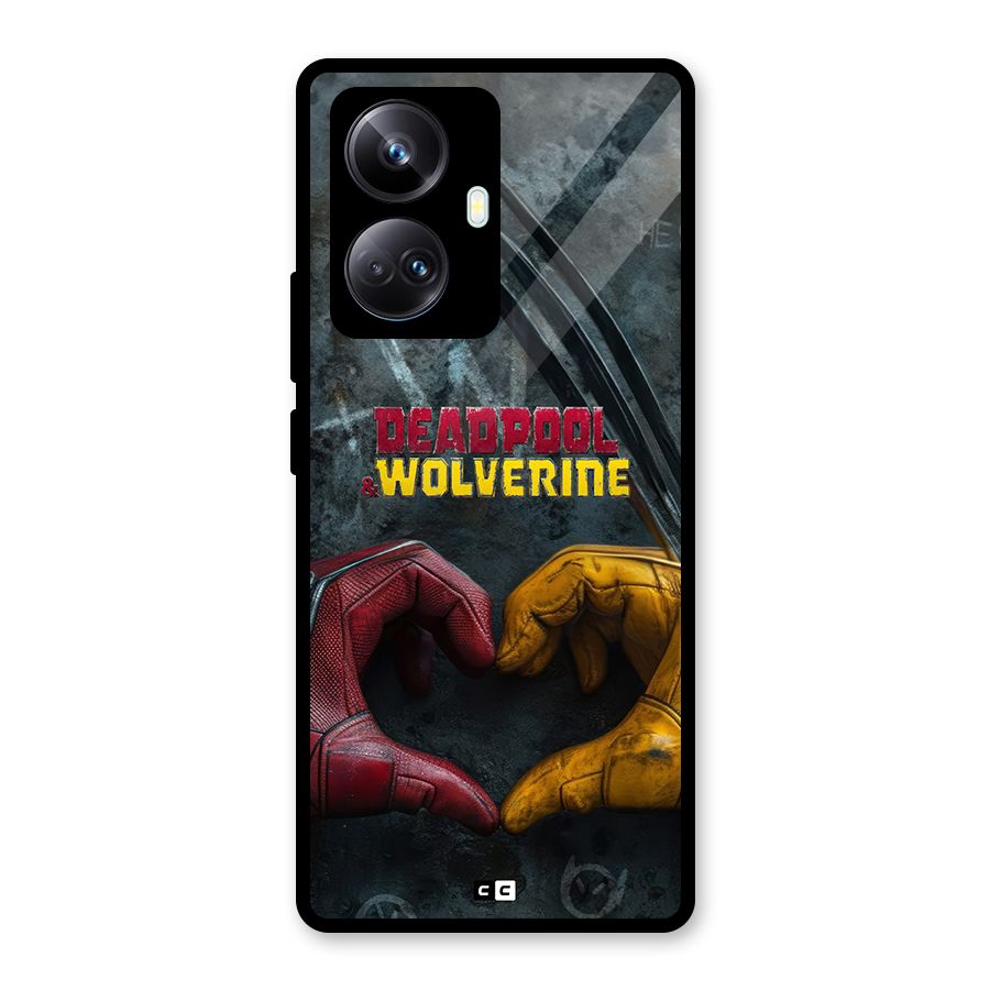 Wade Love Logan Glass Back Case for Realme 10 Pro Plus