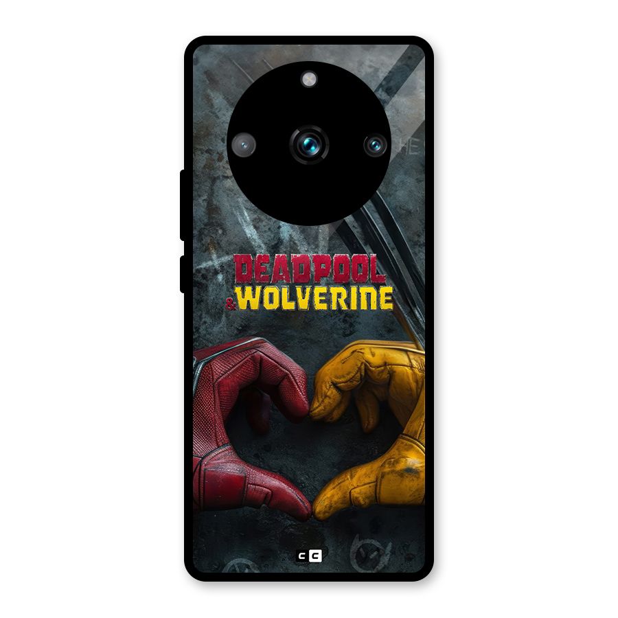 Wade Love Logan Glass Back Case for Realme 11 Pro Plus
