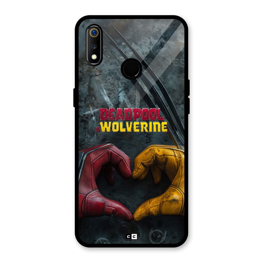 Wade Love Logan Glass Back Case for Realme 3