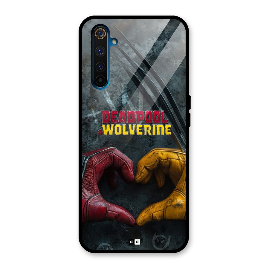 Wade Love Logan Glass Back Case for Realme 6 Pro
