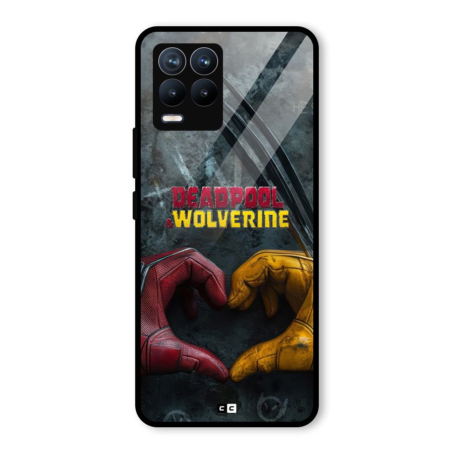Wade Love Logan Glass Back Case for Realme 8 Pro