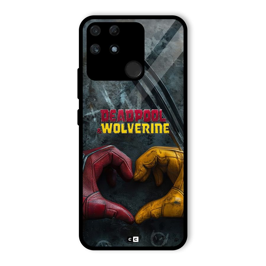 Wade Love Logan Glass Back Case for Realme Narzo 50A