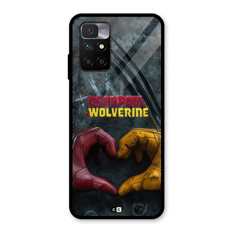 Wade Love Logan Glass Back Case for Redmi 10 Prime