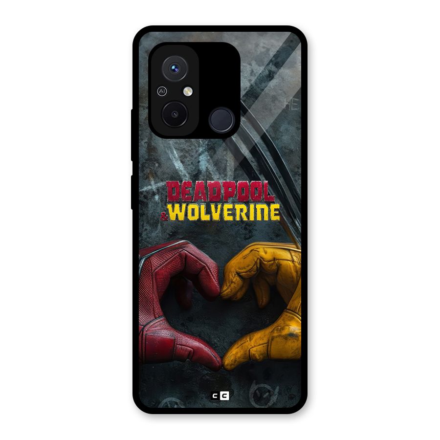 Wade Love Logan Glass Back Case for Redmi 12C