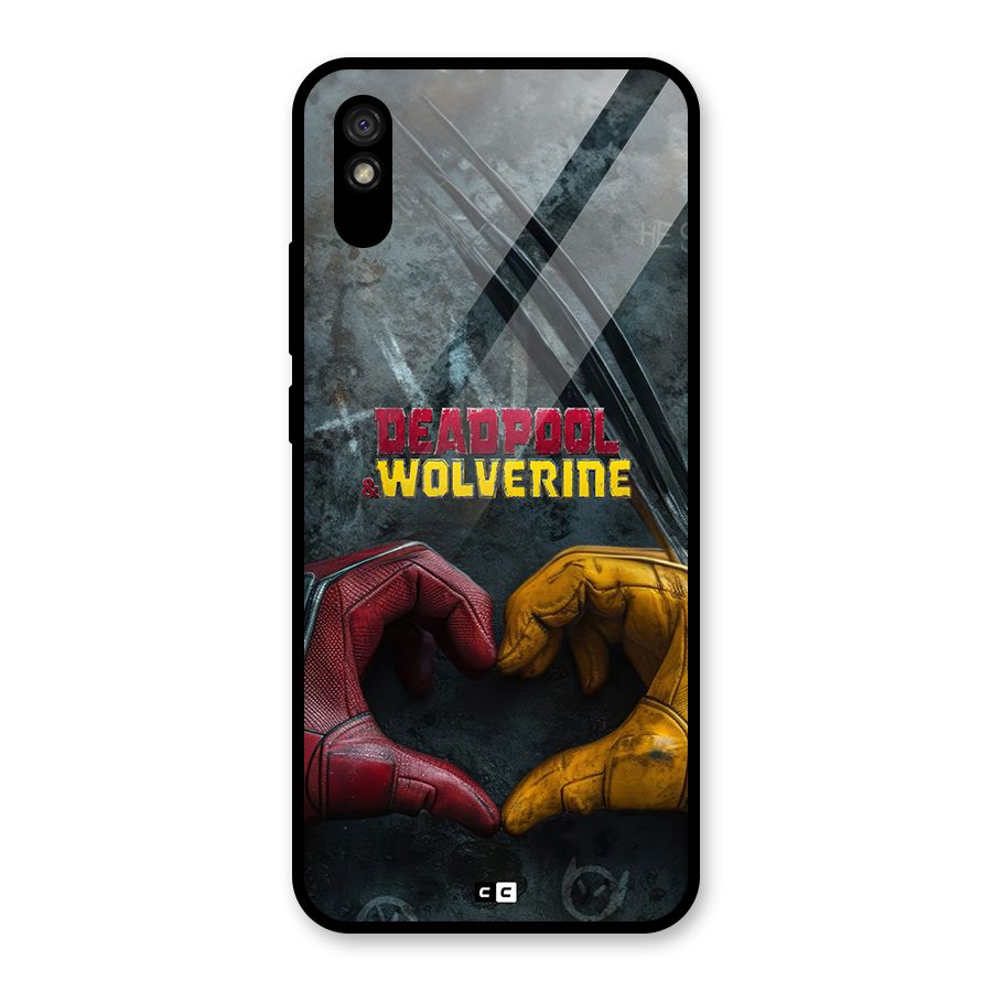 Wade Love Logan Glass Back Case for Redmi 9A