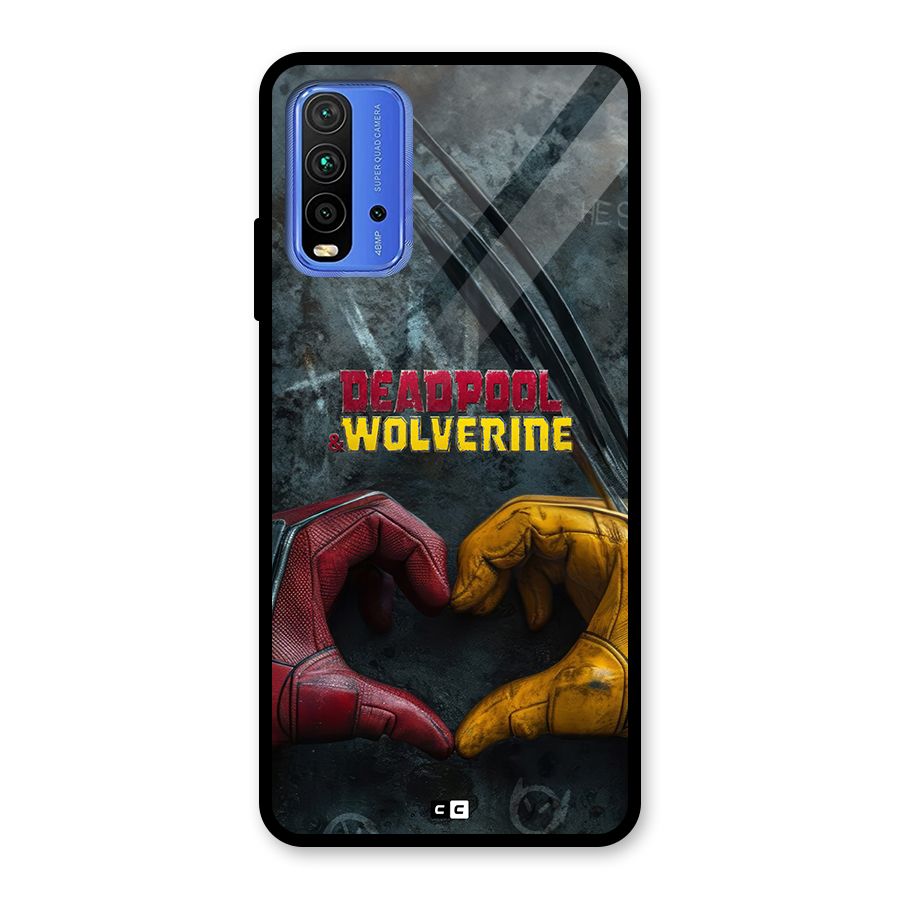 Wade Love Logan Glass Back Case for Redmi 9 Power