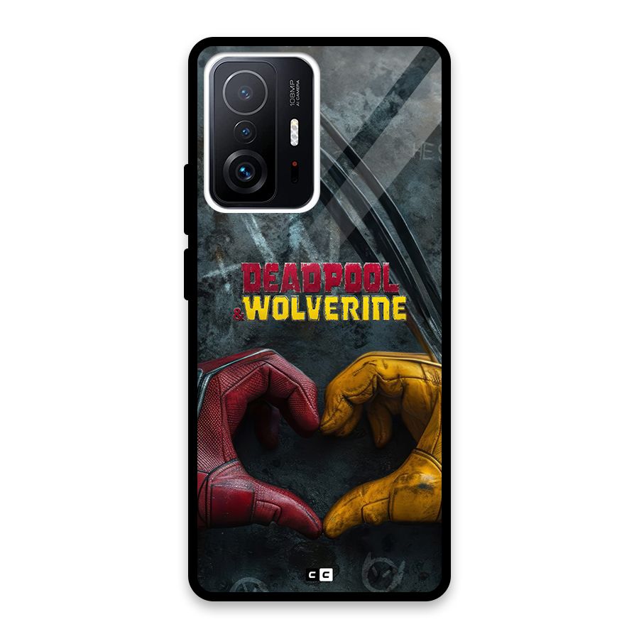 Wade Love Logan Glass Back Case for Xiaomi 11T Pro