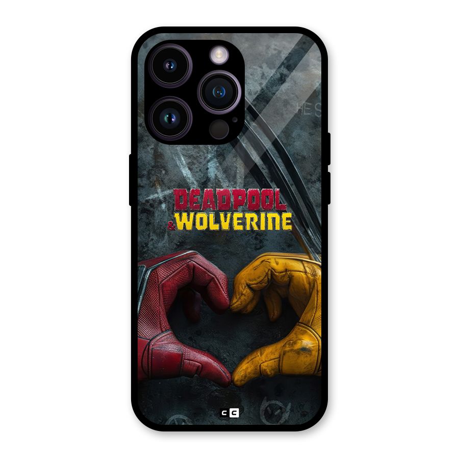Wade Love Logan Glass Back Case for iPhone 14 Pro