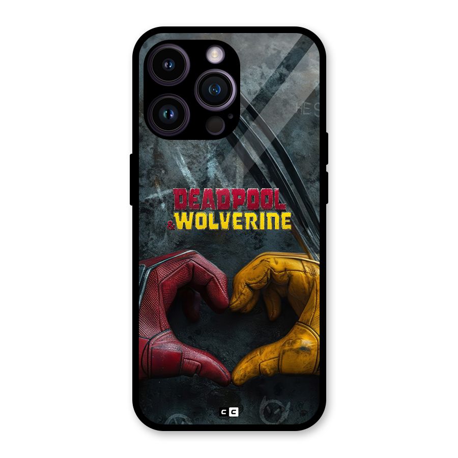 Wade Love Logan Glass Back Case for iPhone 14 Pro Max