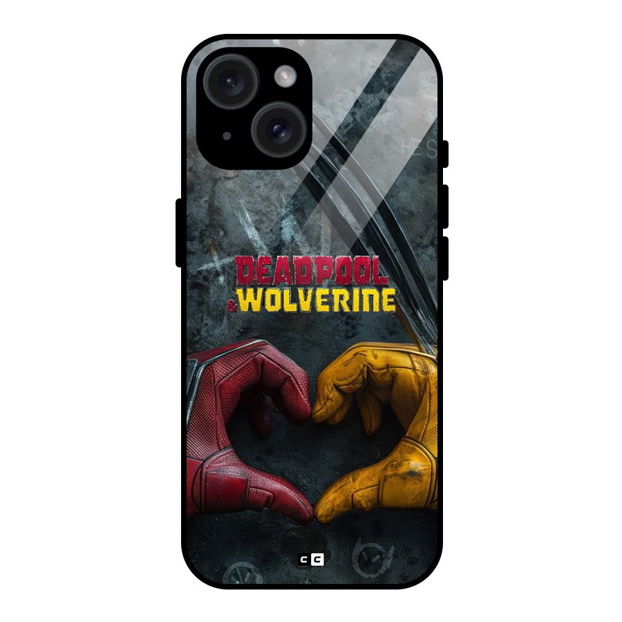 Wade Love Logan Glass Back Case for iPhone 15