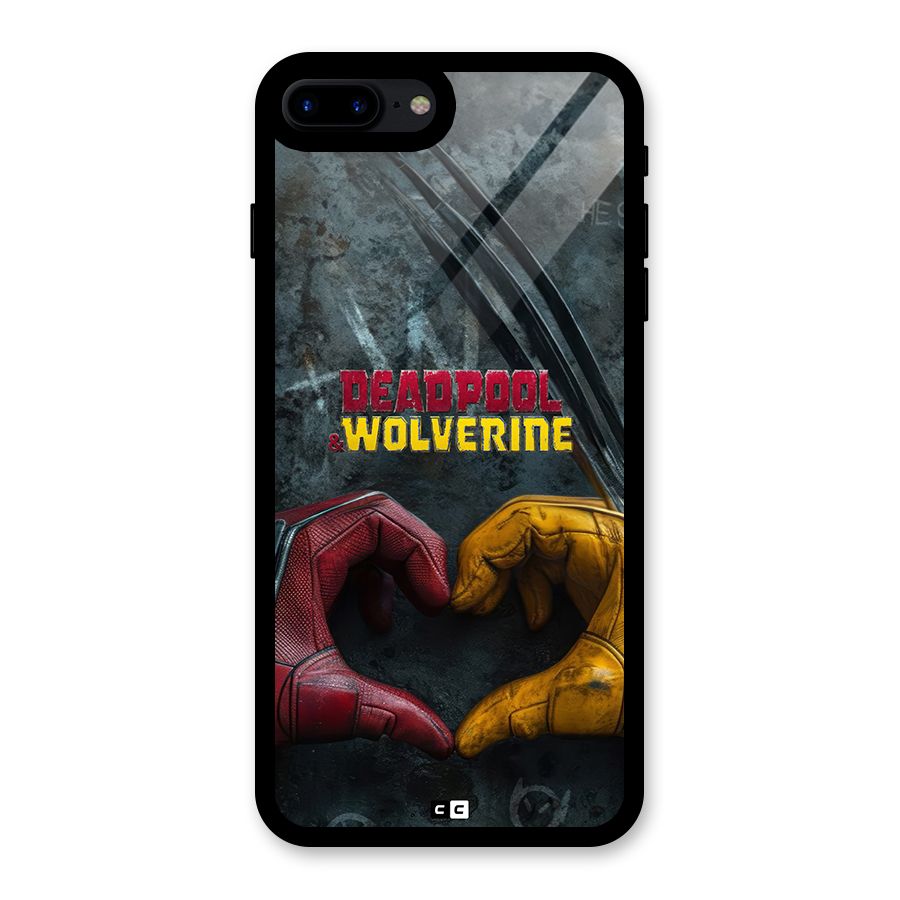 Wade Love Logan Glass Back Case for iPhone 8 Plus