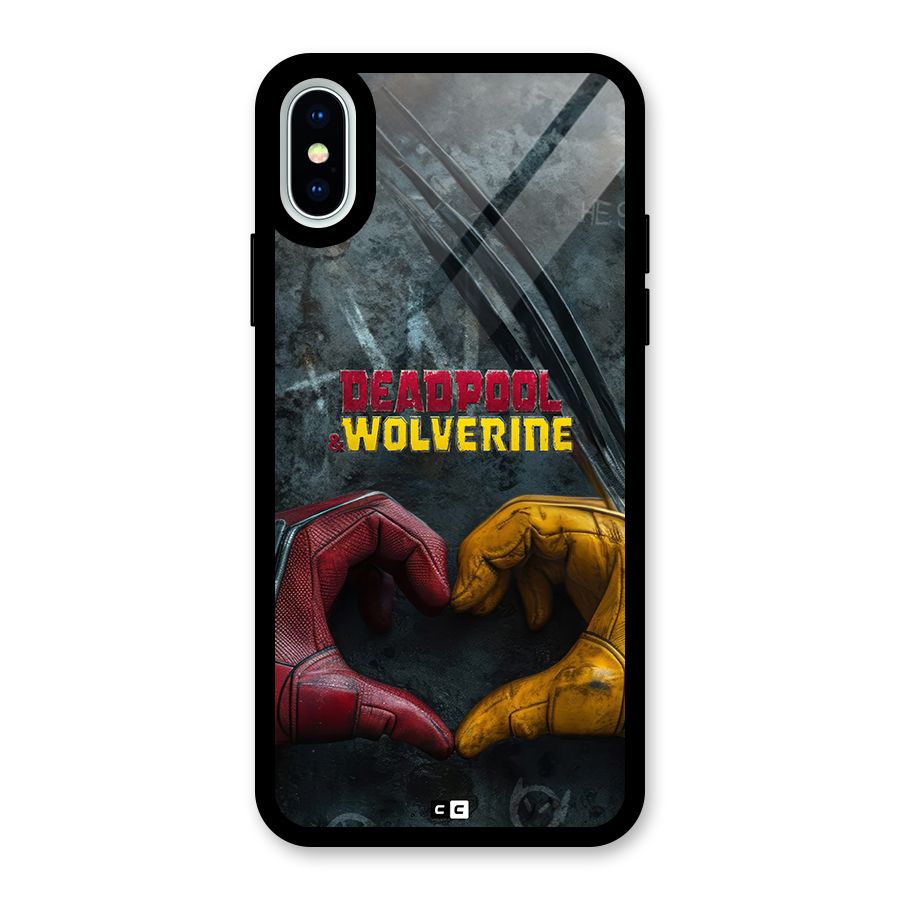 Wade Love Logan Glass Back Case for iPhone XS