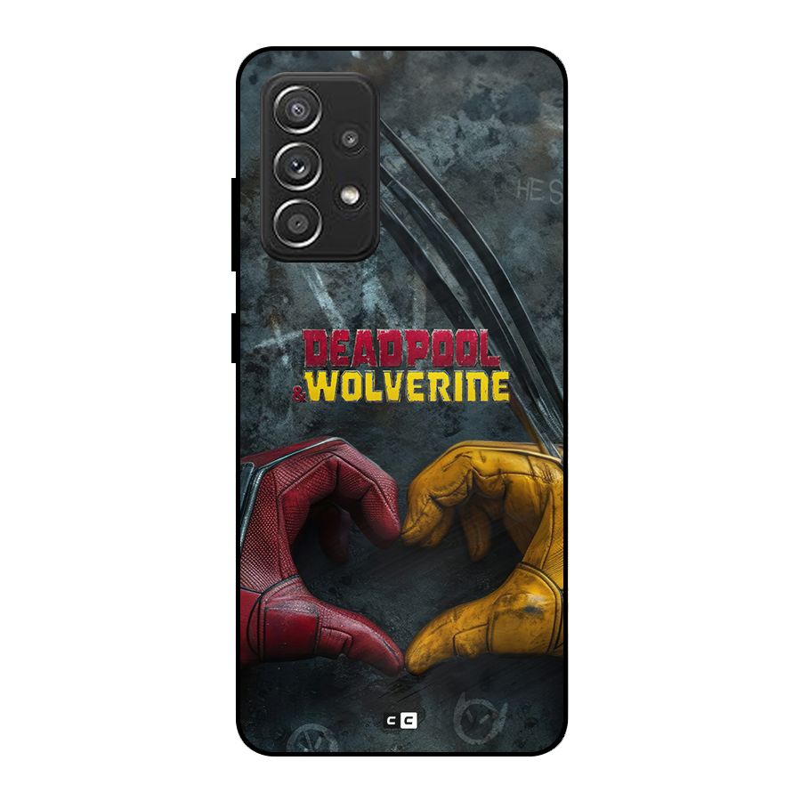 Wade Love Logan Metal Back Case for Galaxy A52