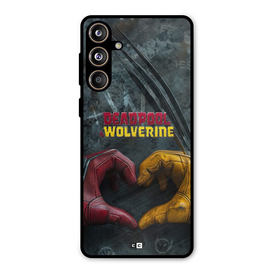 Wade Love Logan Metal Back Case for Galaxy F55