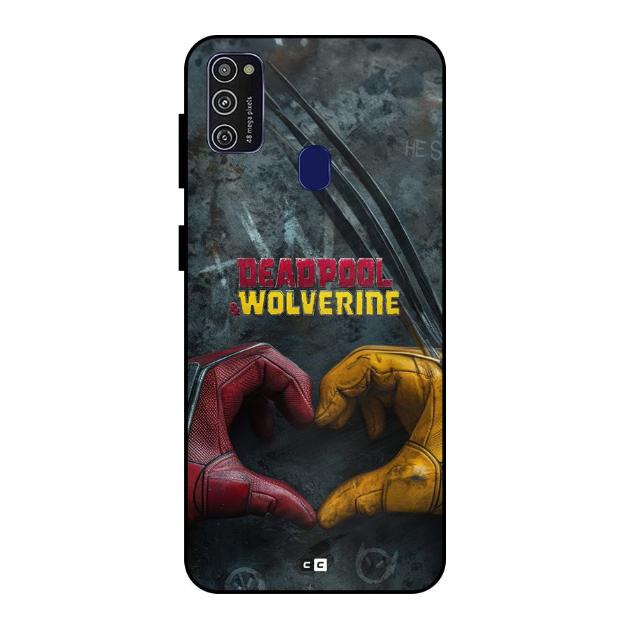 Wade Love Logan Metal Back Case for Galaxy M30s