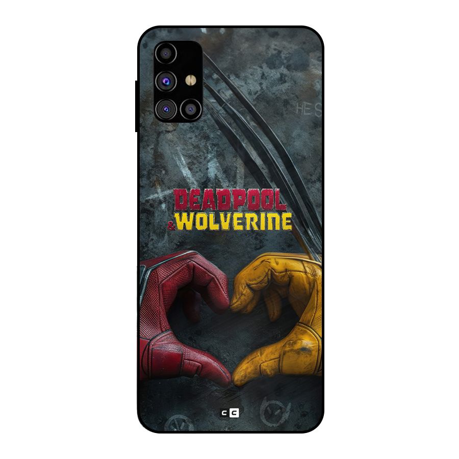 Wade Love Logan Metal Back Case for Galaxy M31s
