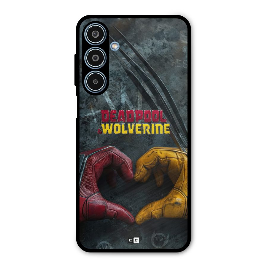 Wade Love Logan Metal Back Case for Galaxy M35