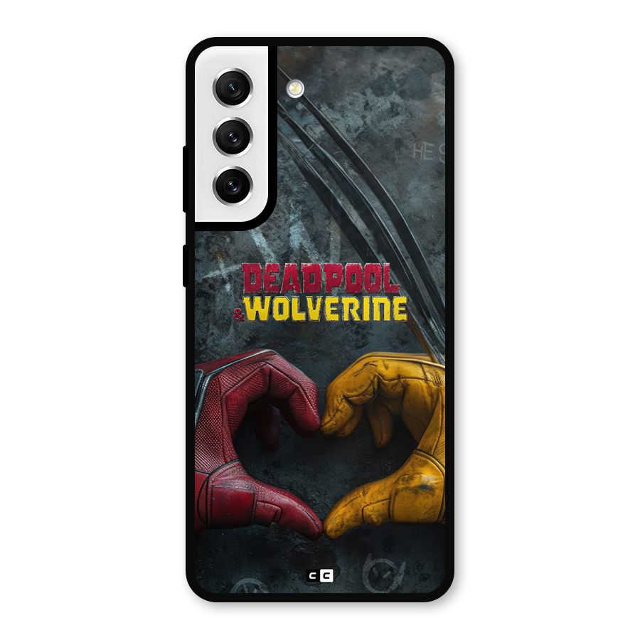 Wade Love Logan Metal Back Case for Galaxy S21 FE 5G